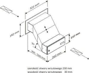 model SP5, przelotowa montowana w murze